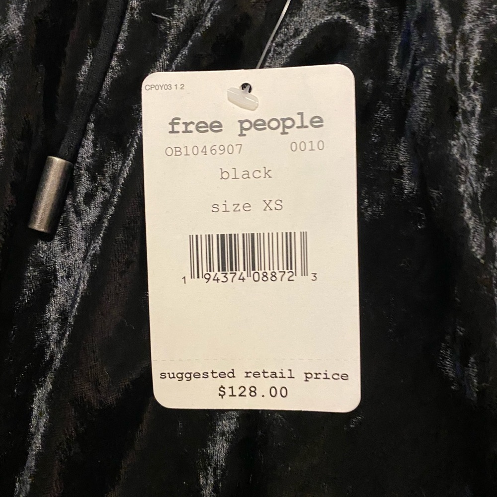 Free People Kat Velvet Mini Dress - Picture 8 of 8